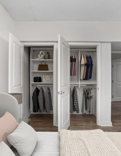Modern Reach-In Closet
